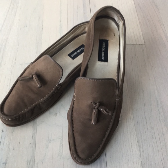 armani driving shoes